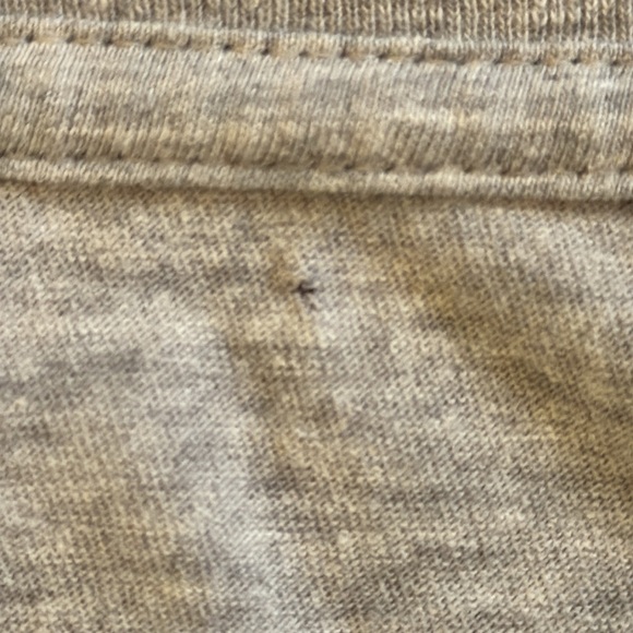 Fanatics Stanford Cardinals Long Sleeve V-Neck T-Shirt Gray 90% Cotton Medium - Picture 10 of 10